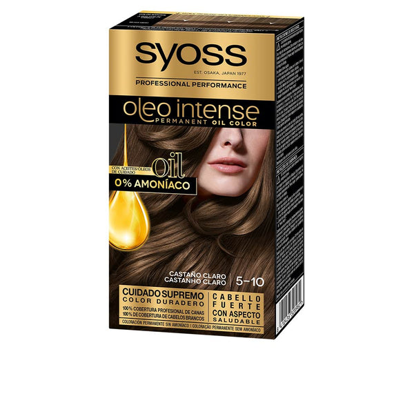 OLEO INTENSE ammonia-free hair color #5.10-light brown 5 pcs-0