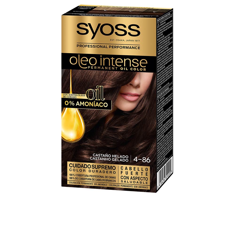 OLEO INTENSE ammonia-free hair color #4.86-ice brown 5 pcs-0