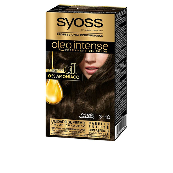 OLEO INTENSE ammonia-free hair color #3.10-chestnut 5 pz-0