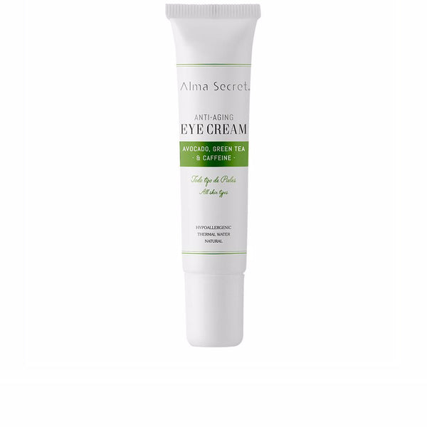 EYE CREAM anti-aging with avocado, green tea & caffeine 10 ml-0