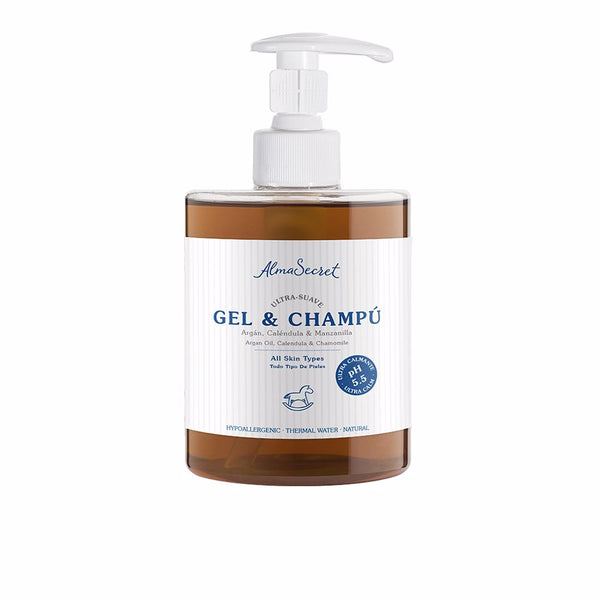Gentle GEL-SHAMPOO with argan, calendula &amp; chamomile 500 ml-0