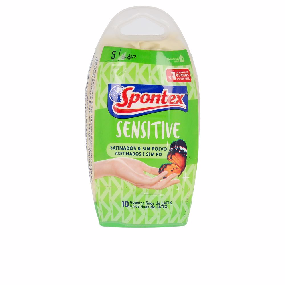 LATEX SENSITIVE guantes satinados sin polvo talla S-0