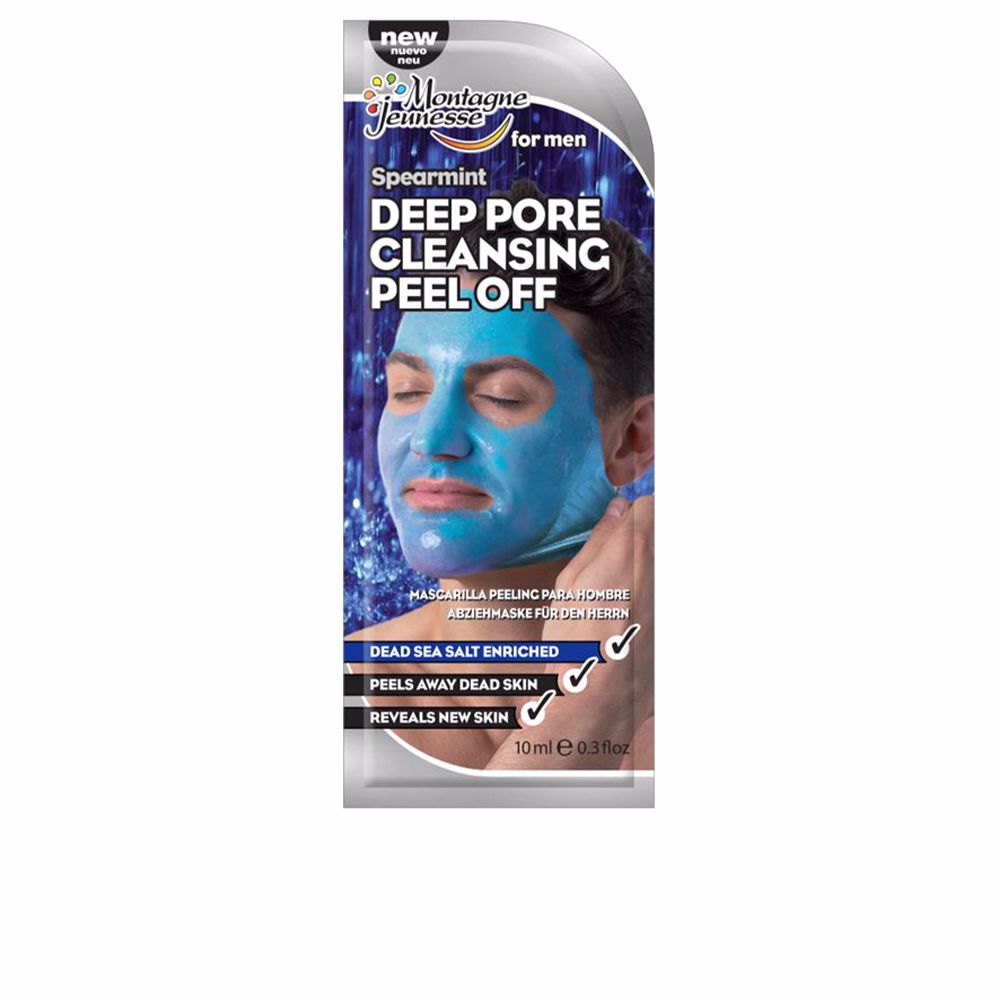 FOR MEN DEEP PORE cleansing peel-off mask 10 ml-0