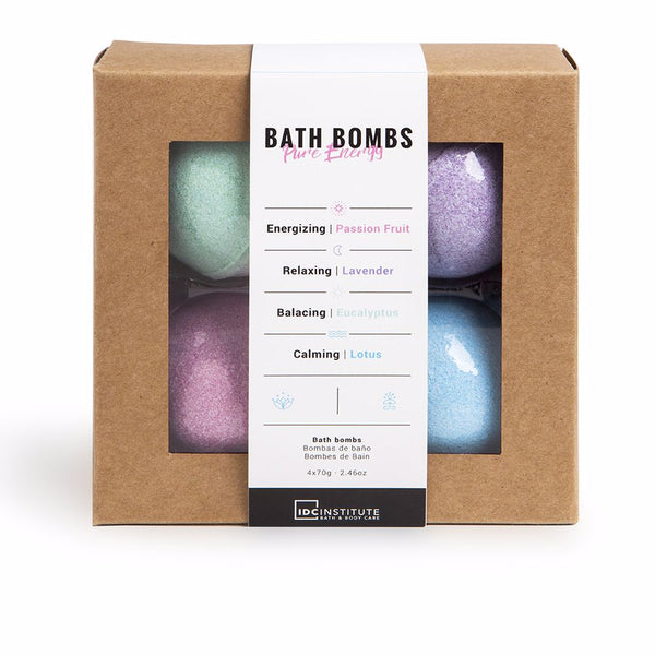 BATH BOMBS PURE ENERGY set 4 pz-0