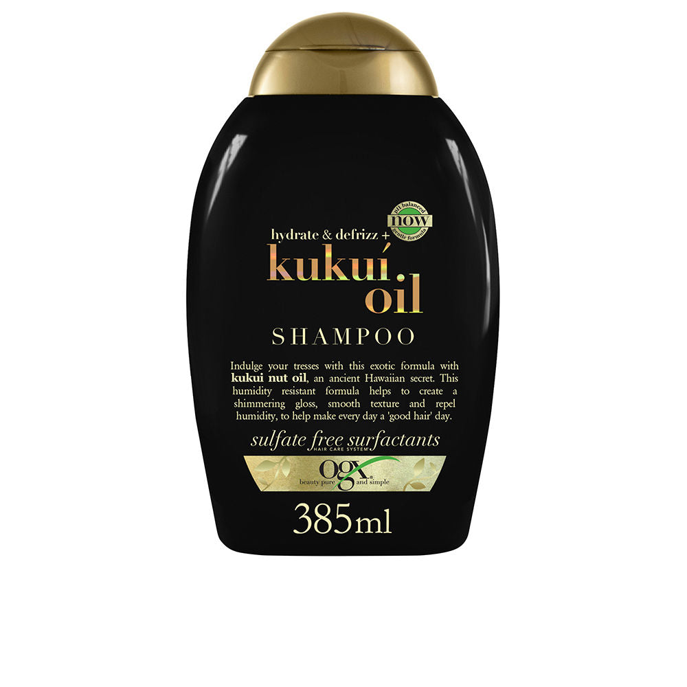 KUKUI OIL anti-frizz hair shampoo 385 ml-0