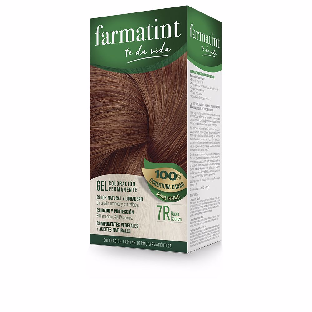 FARMATINT GEL permanent color #7r-copper blonde 5 units-0