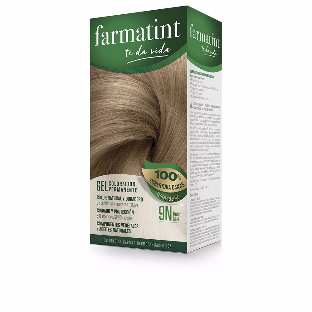 FARMATINT GEL permanent color #9n-honey blonde 5 units-0
