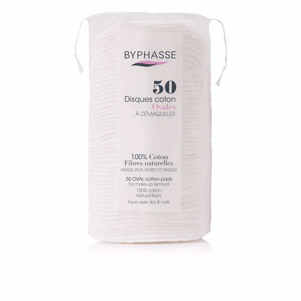 Oval make-up remover COTTON DISCS 50 u-0