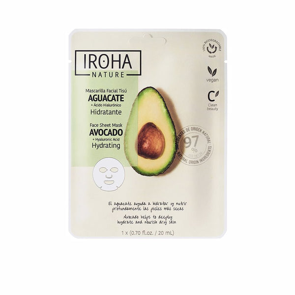 NATURE MASK avocado + hyaluronic acid 1 u-0