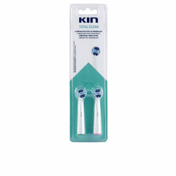 KIN TOTAL CLEAN universal electric brush head 2 units-0