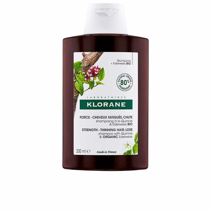 QUININE AND EDELWEISS BIO hair loss shampoo 200 ml-0