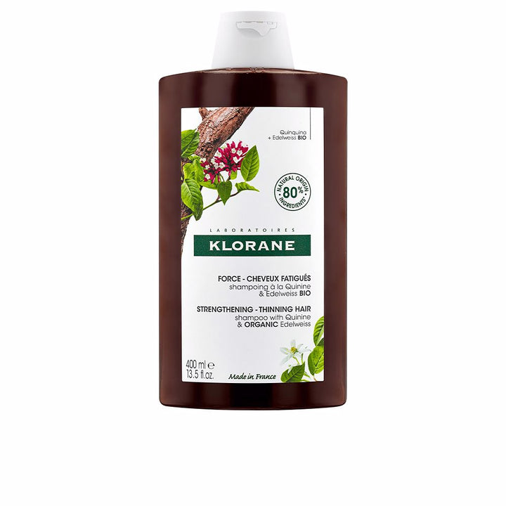 QUININE AND EDELWEISS BIO hair loss shampoo 400 ml-0