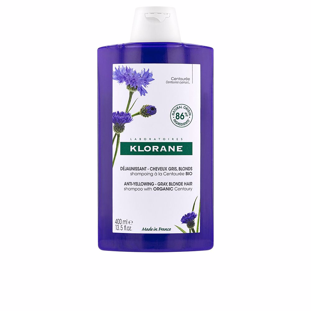 A LA CENTAUREA BIO anti-yellowing shampoo for gray and blond hair 400 ml-0