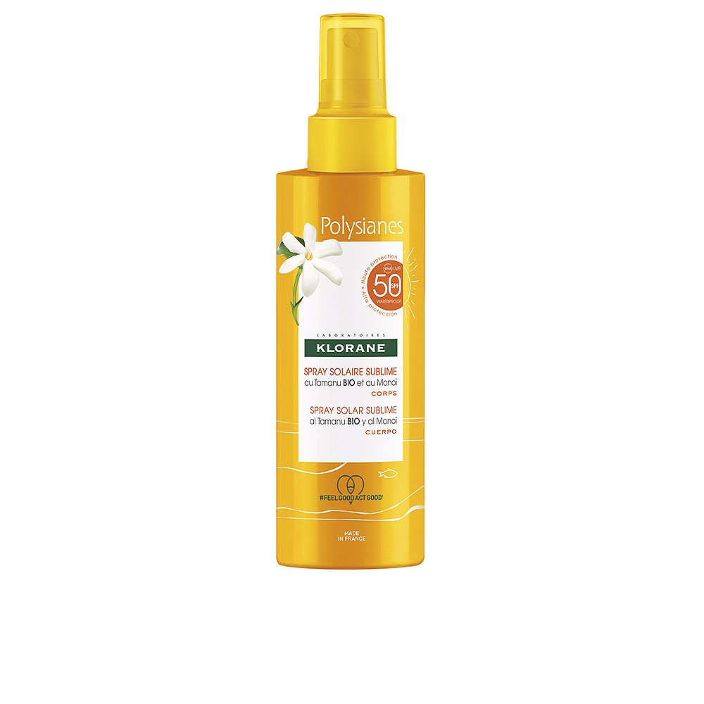 POLYSIANES MONOÏ Y TAMANU BIO body sun spray SPF50 200 ml-0