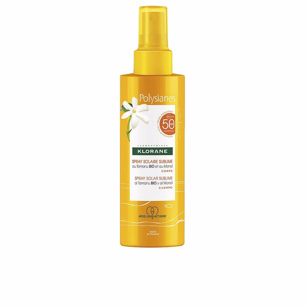 POLYSIANES MONOÏ Y TAMANU BIO body sun spray SPF50 200 ml-0