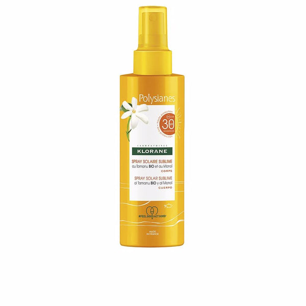 POLYSIANES MONOÏ Y TAMANU BIO body sun spray SPF30 200 ml-0