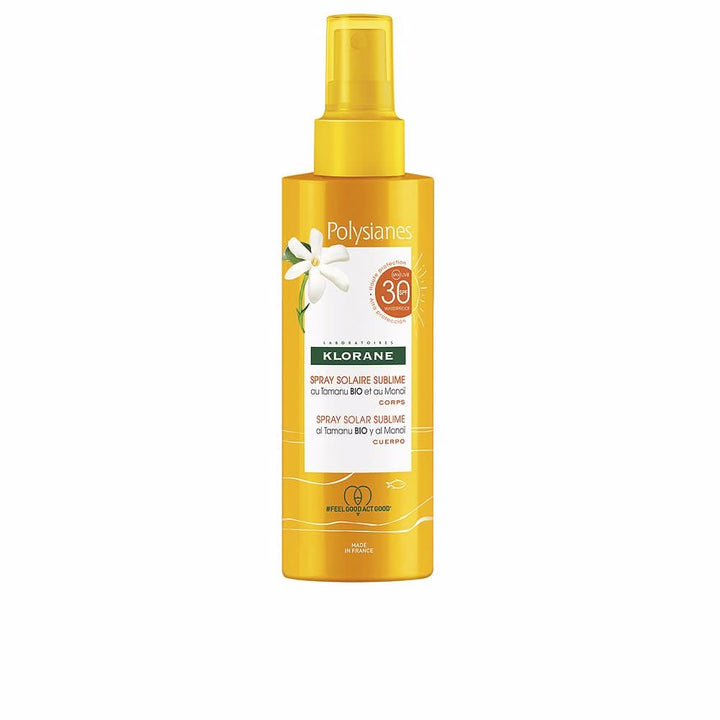 POLYSIANES MONOÏ Y TAMANU BIO body sun spray SPF30 200 ml-0