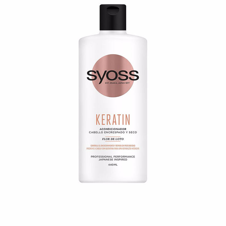 KERATIN conditioner for frizzy and dry hair 440 ml-0