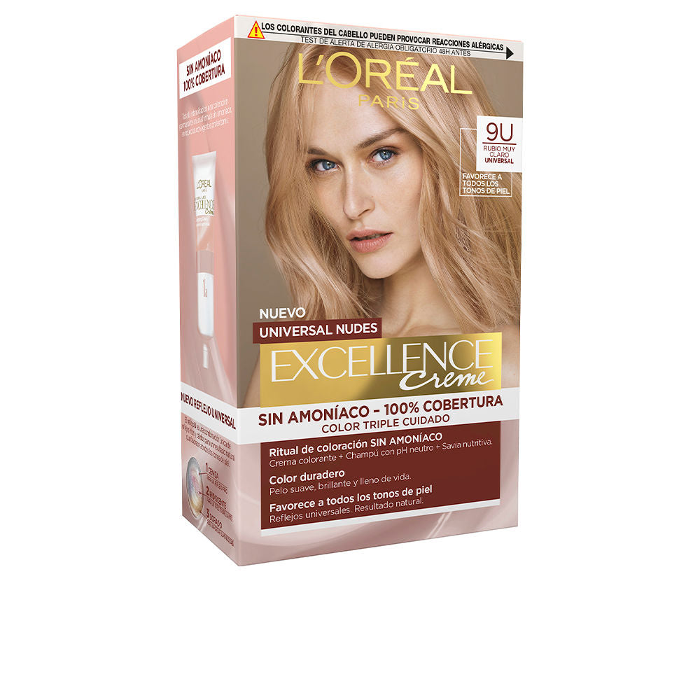 EXCELLENCE NUDES dye #9u-very light blonde 5 u-0