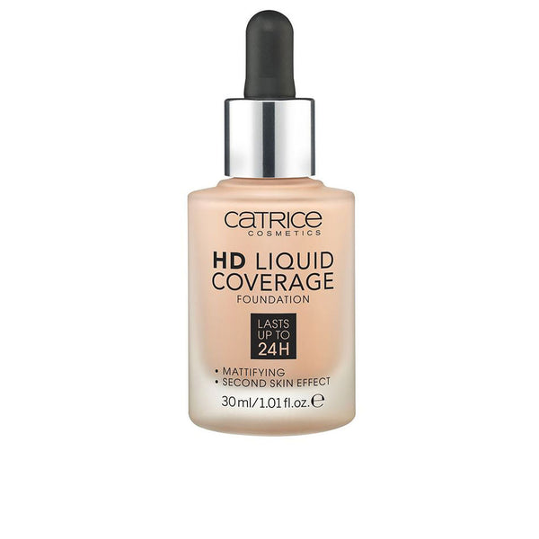 HD LIQUID COVERAGE FOUNDATION lasts up to 24h #020-rose beige-0