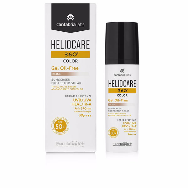 HELIOCARE 360° COLOR tinted sunscreen gel oil free SPF50+ #beige 50 ml-0