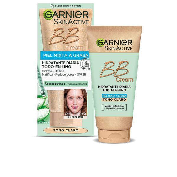 SKINACTIVE BB CREAM combination to oily skin SPF25 #light-0