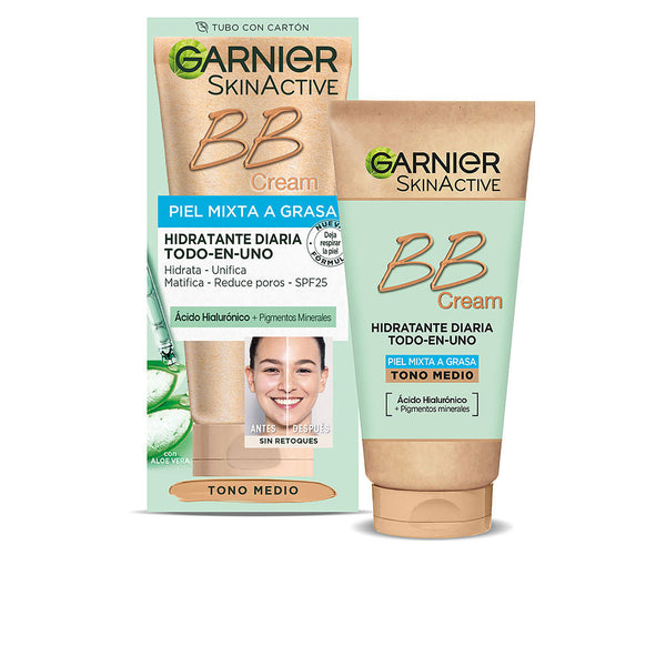 SKINACTIVE BB CREAM combination to oily skin SPF25 #medium 50 ml-0