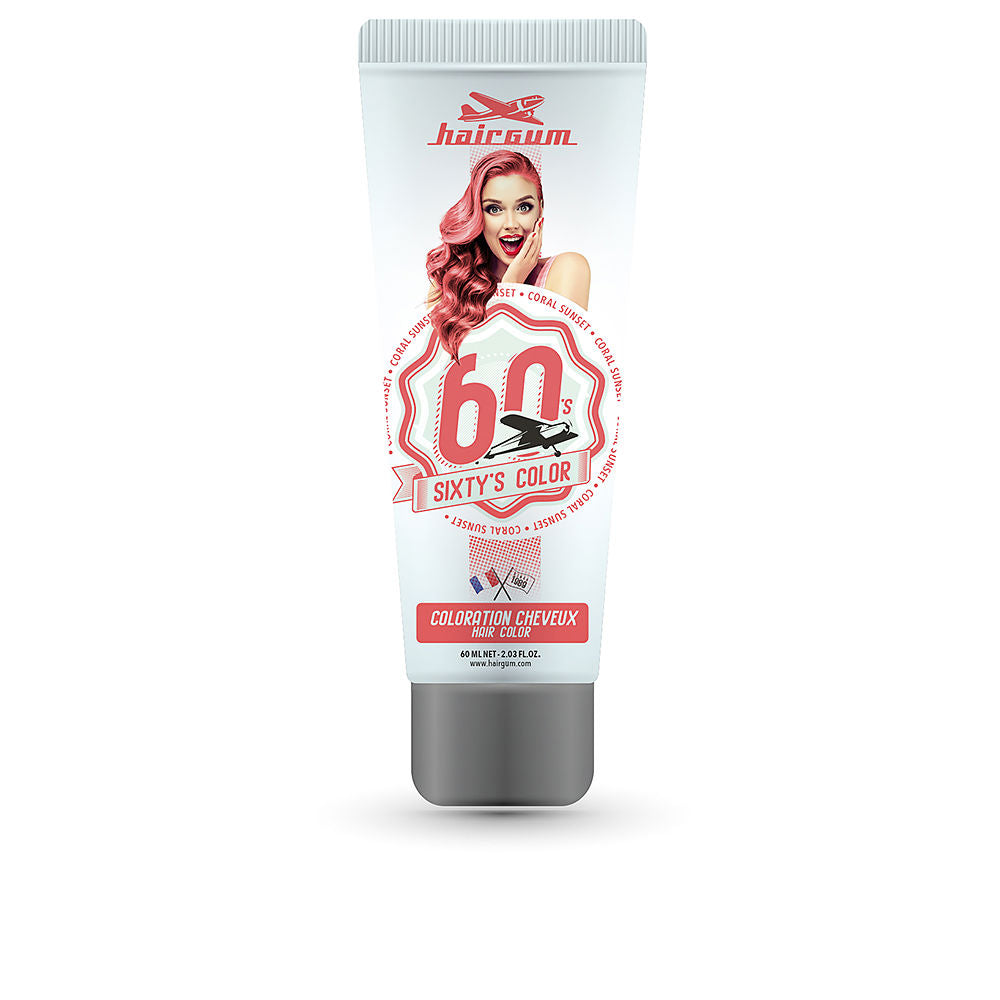 SIXTY'S COLOR hair color #coroal sunset-0