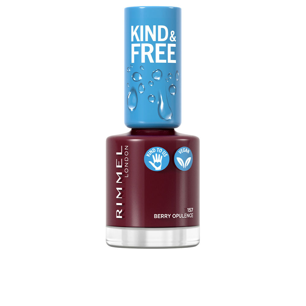 KIND & FREE nail polish #157-berry opulence-0