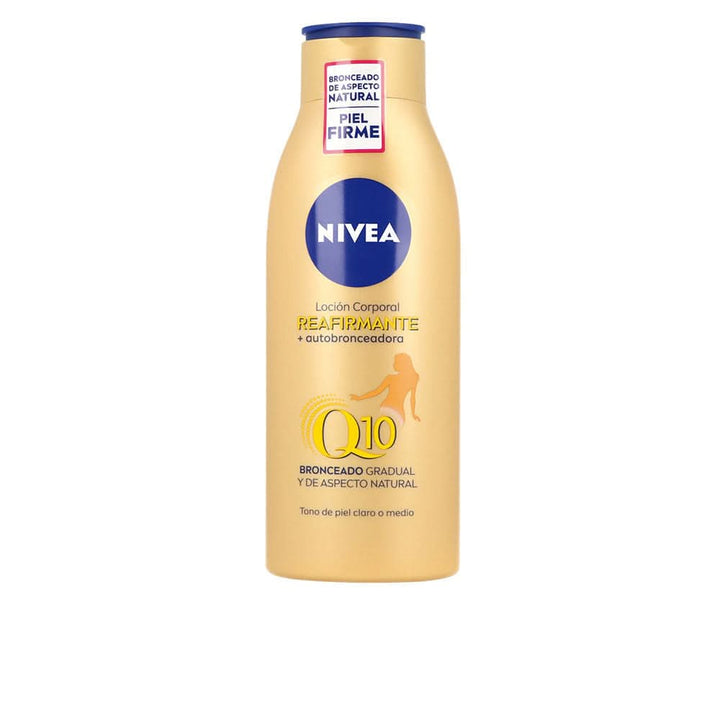 Q10+ firming and self-tanning body milk 400 ml-0