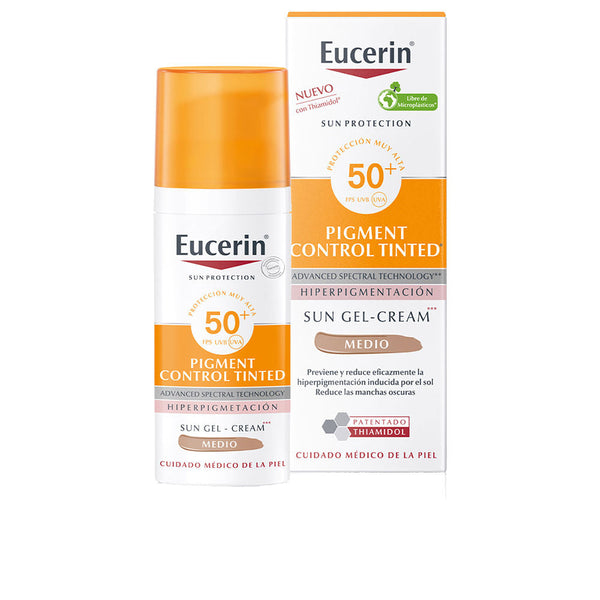 SUN PROTECTION pigment control gel-cream color SPF50+ #medium 50 ml-0