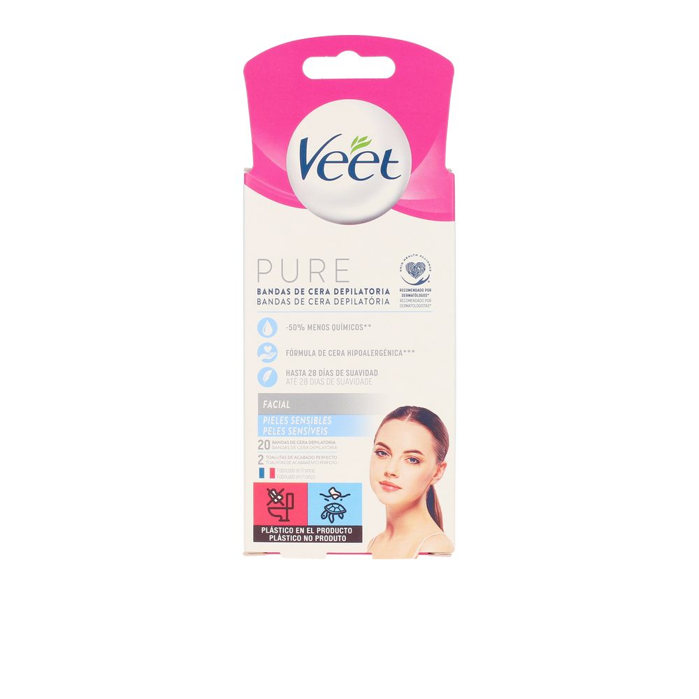 PURE WAX STRIPS for sensitive skin 20 units-0