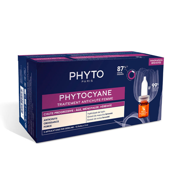 PHYTOCYANE progressive hair loss treatment for women 12 x 5 ml-0