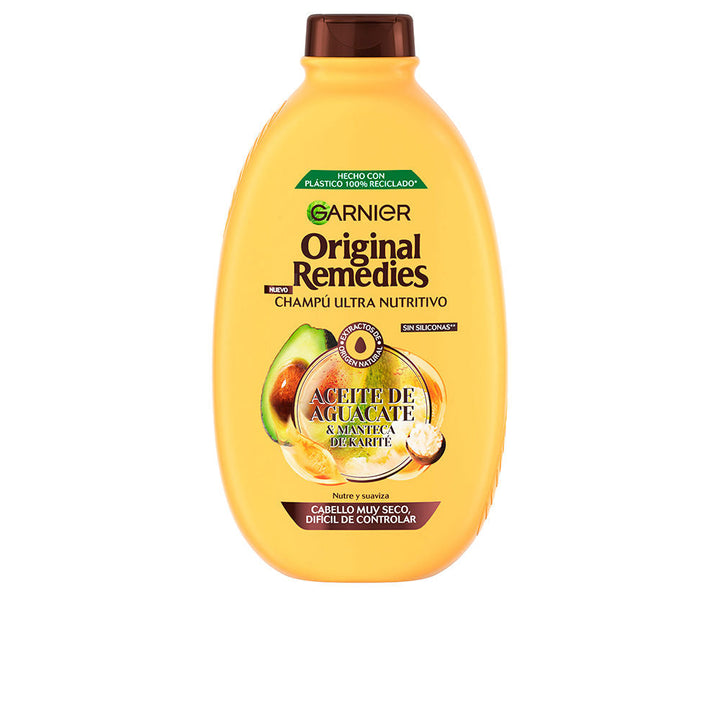 ORIGINAL REMEDIES avocado and shea shampoo 600 ml-0