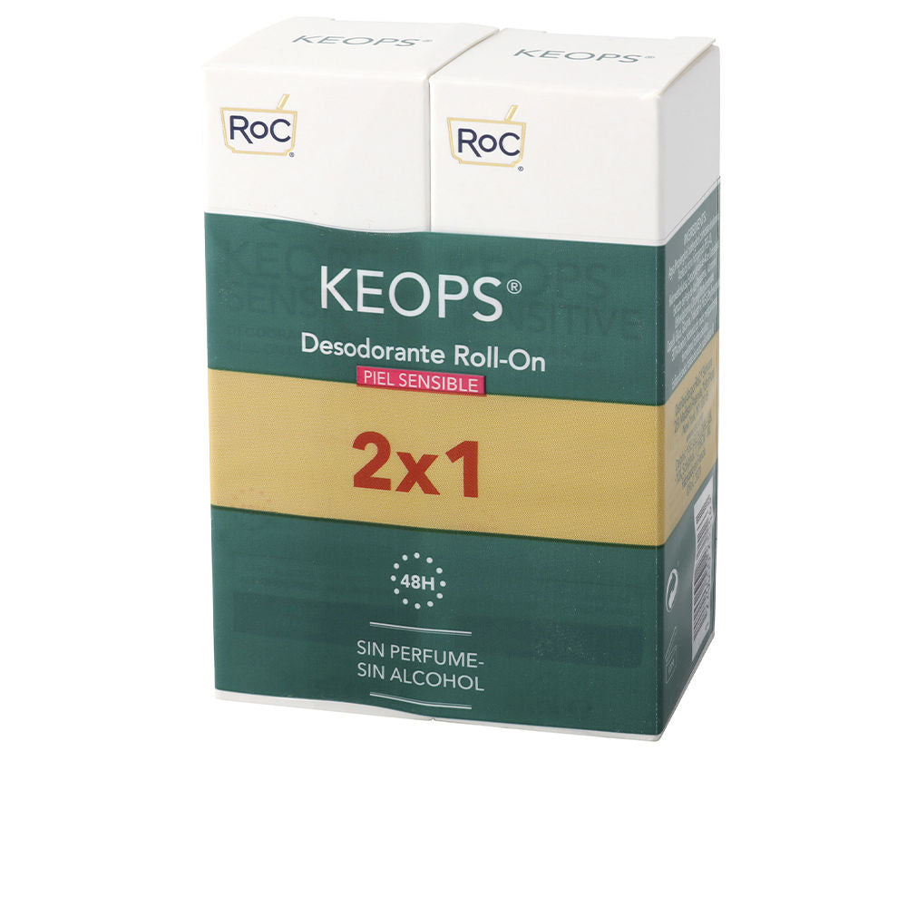 KEOPS deodorant ROLL-ON PIEL SENSIBLE set 2 pz-0