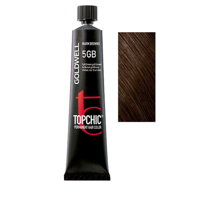 TOPCHIC permanent hair color #5GB 60 ml-0
