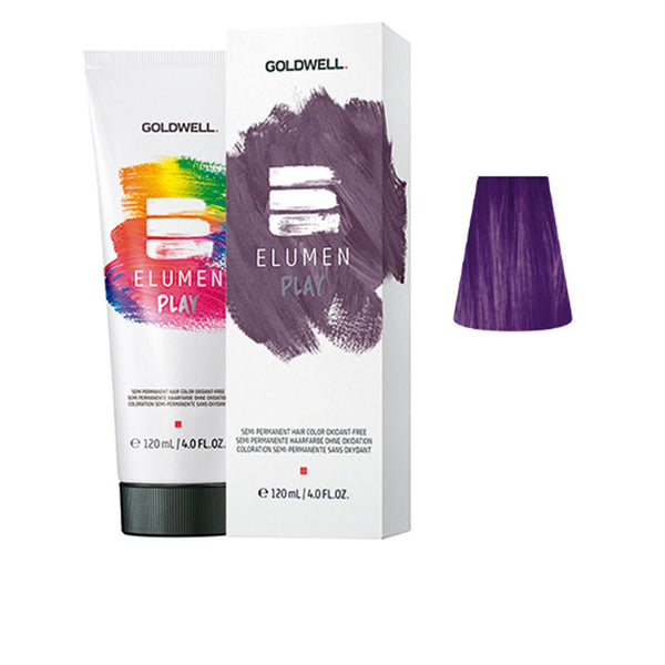 ELUMEN PLAY semi permanent hair color oxidant-free #violet 120 ml-0