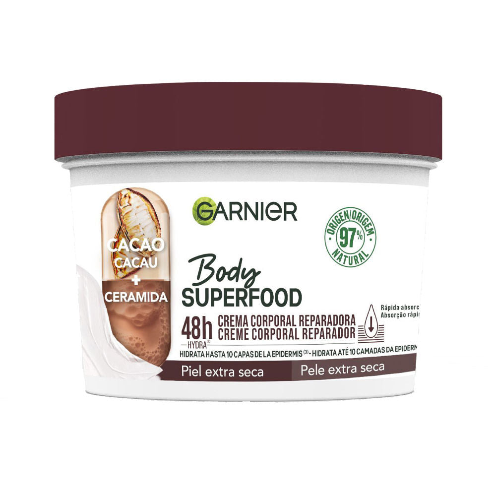 BODY SUPERFOOD CACAO repairing body cream for extra dry skin 380 ml-0
