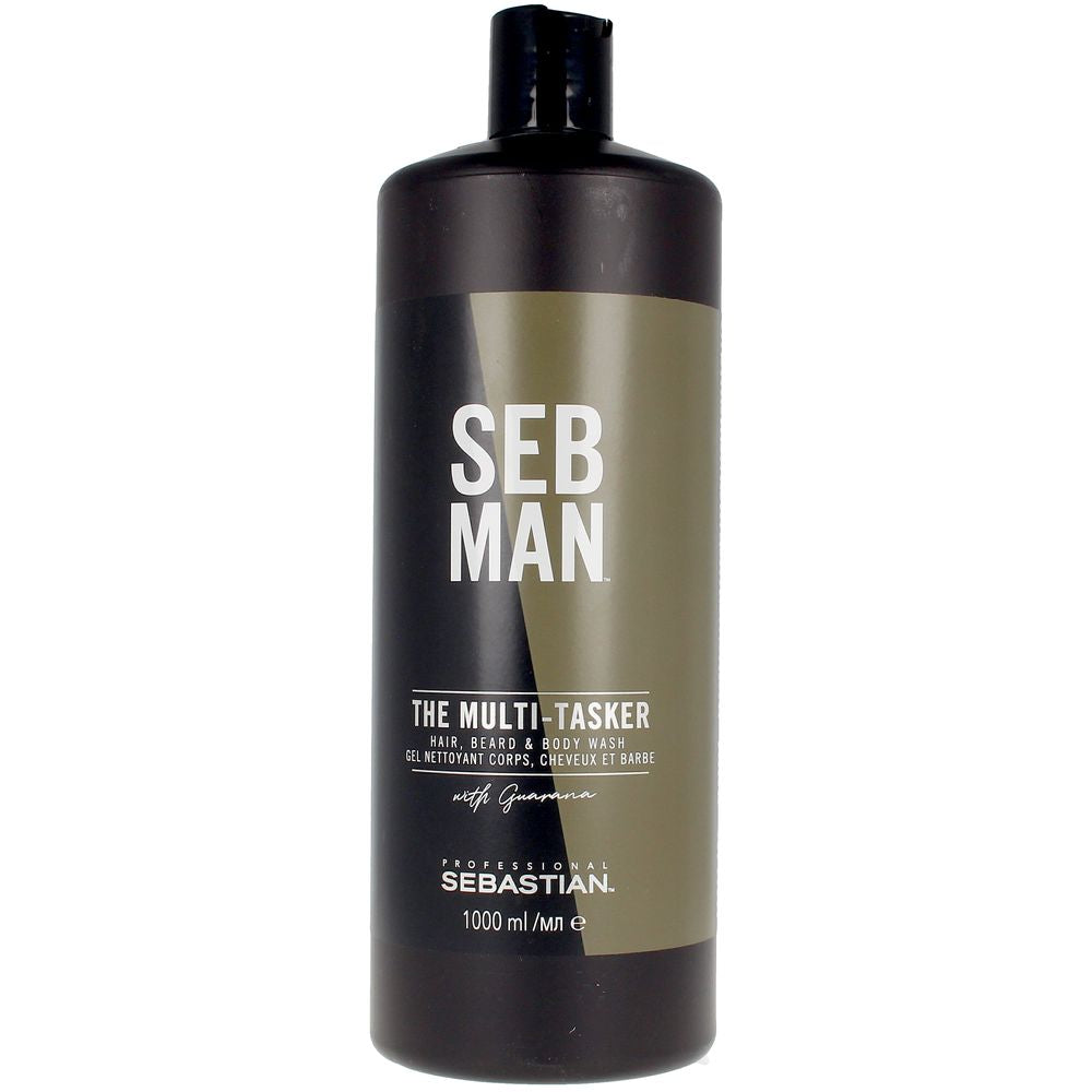 THE MULTITASKER 3 in 1 Skin, Hair and Beard Shampoo 1000 ml-0