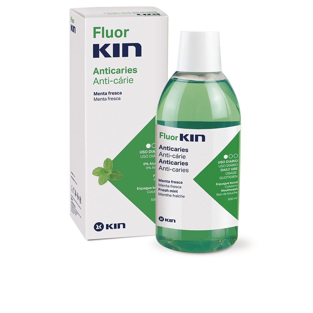 FLUORKIN ANTICARIES enjuague bucal 500 ml-0