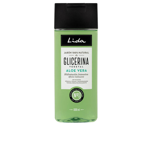 100% NATURAL SOAP glycerin and aloe vera 600 ml-0