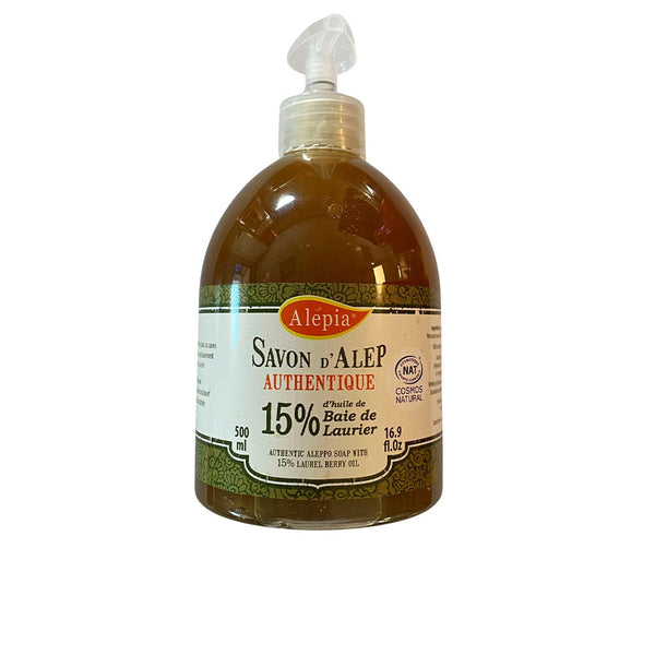 ALEPPO SOAP 15% bay berries 500 ml-0