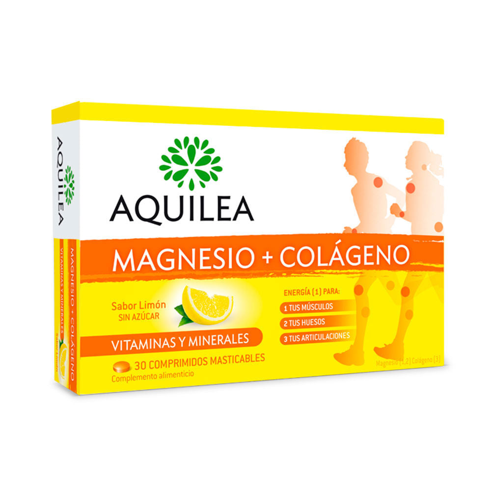 MAGNESIO + COLÁGENO comprimidos masticables 30 u-0
