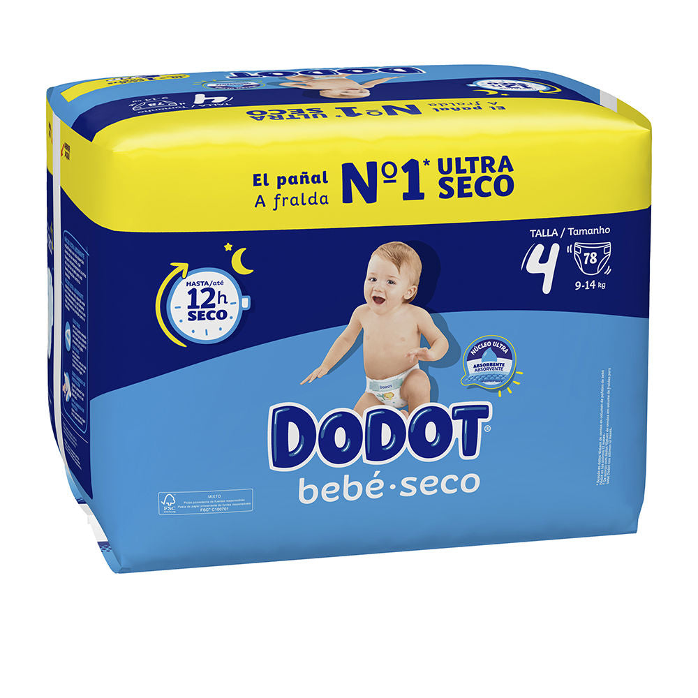 DODOT STAGES size 4 nappies 9-14 kg 78 u-0