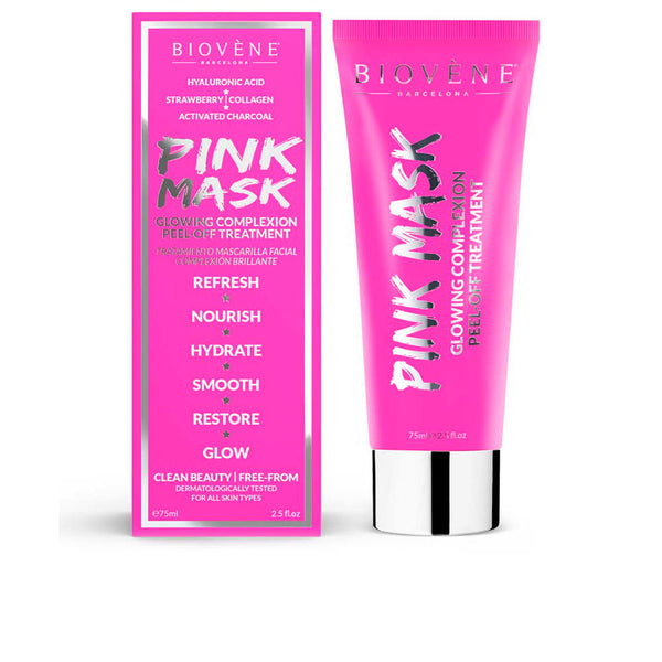 PINK MASK glowing complexion peel-off treatment 75 ml-0