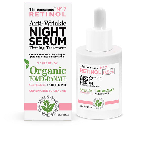 RETINOL anti-wrinkle night serum organic pomegranate 30 ml-0