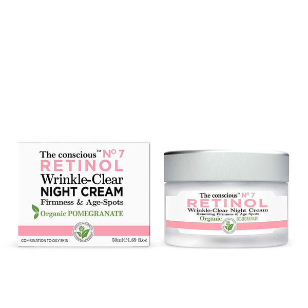 RETINOL wrinkle-clear night cream organic pomegranate 50 ml-0