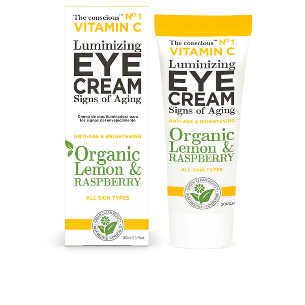 VITAMIN C luminizing eye cream organic lemon & raspberry 30 ml-0