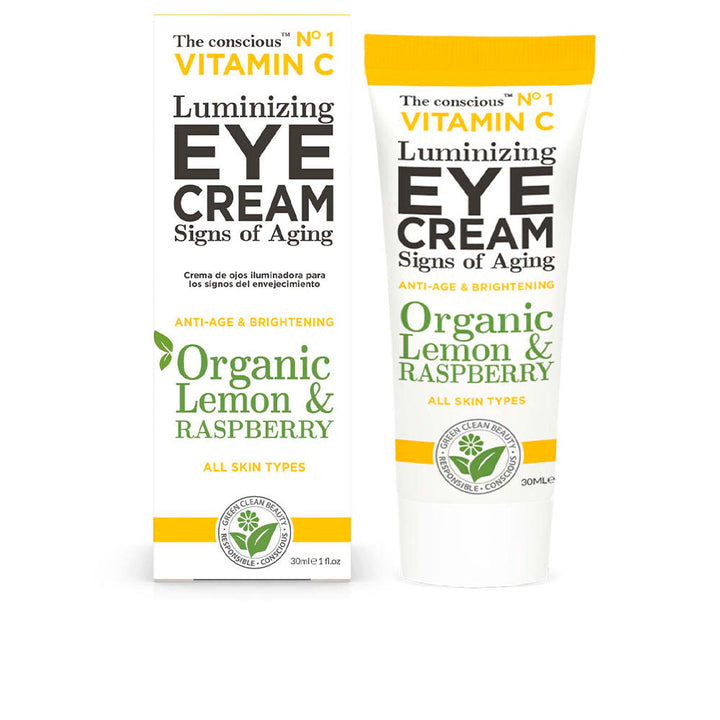 VITAMIN C luminizing eye cream organic lemon & raspberry 30 ml-0