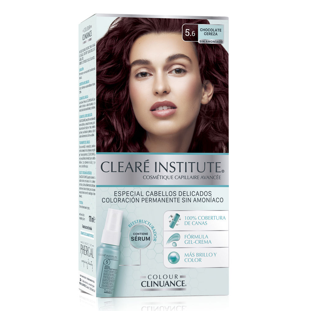 COLOUR CLINUANCE delicate hair #5.6-chocolate cherry 1 u-0